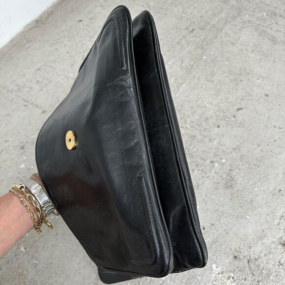 Birdies envelope leather clutch - Picture 3 of 12